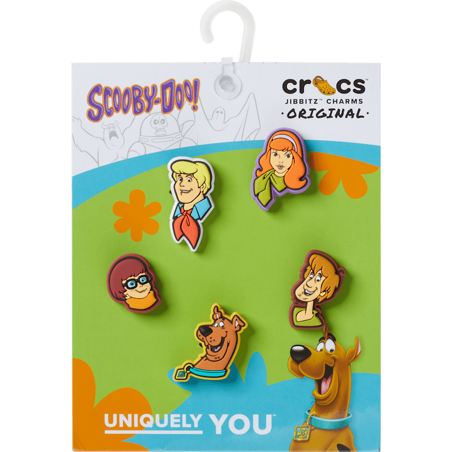 Crocs - Scooby Doo! 5 Pack Jibbitz™ charms for Women|Men|Kids|Jibbitz™ Charms