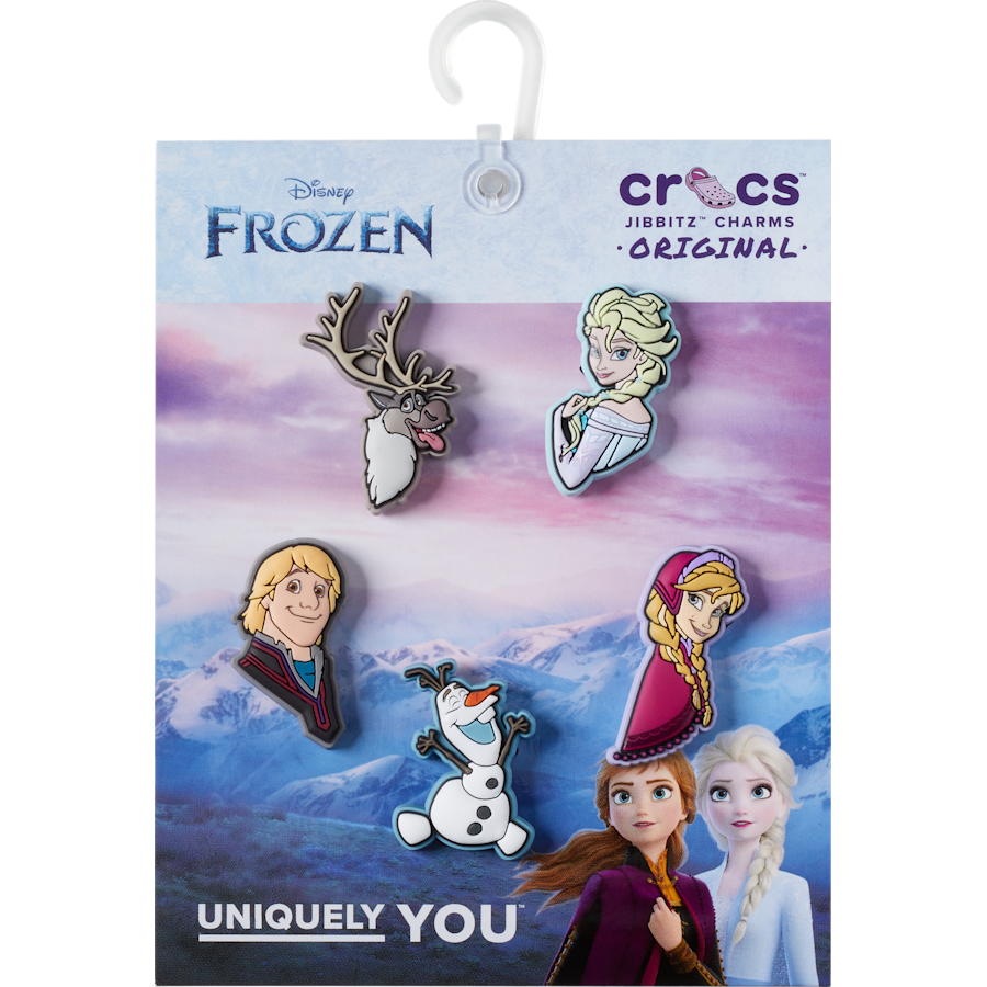 Crocs - Frozen 5 Pack Jibbitz™ charms for Women|Men|Kids|Jibbitz™ Charms