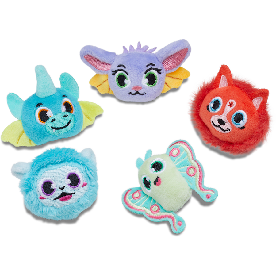 Crocs - Fuzzy Fantasy Animals 5 Pack Jibbitz™ charms for Women|Men|Jibbitz™ Charms