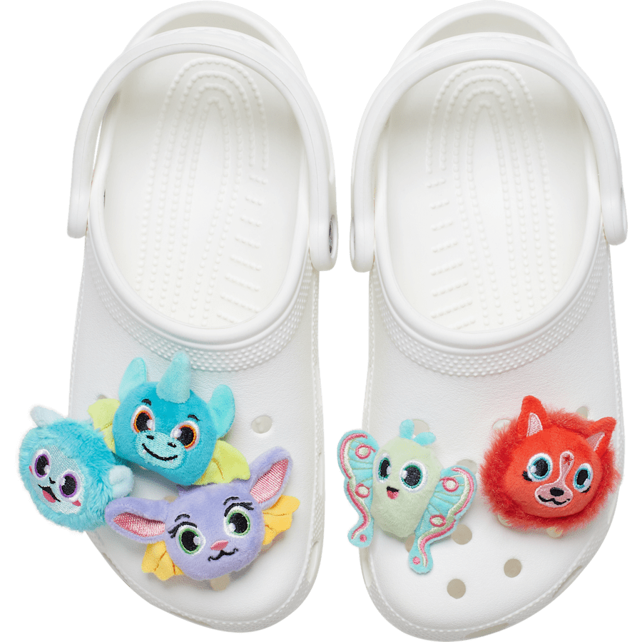 Crocs - Fuzzy Fantasy Animals 5 Pack Jibbitz™ charms for Women|Men|Jibbitz™ Charms