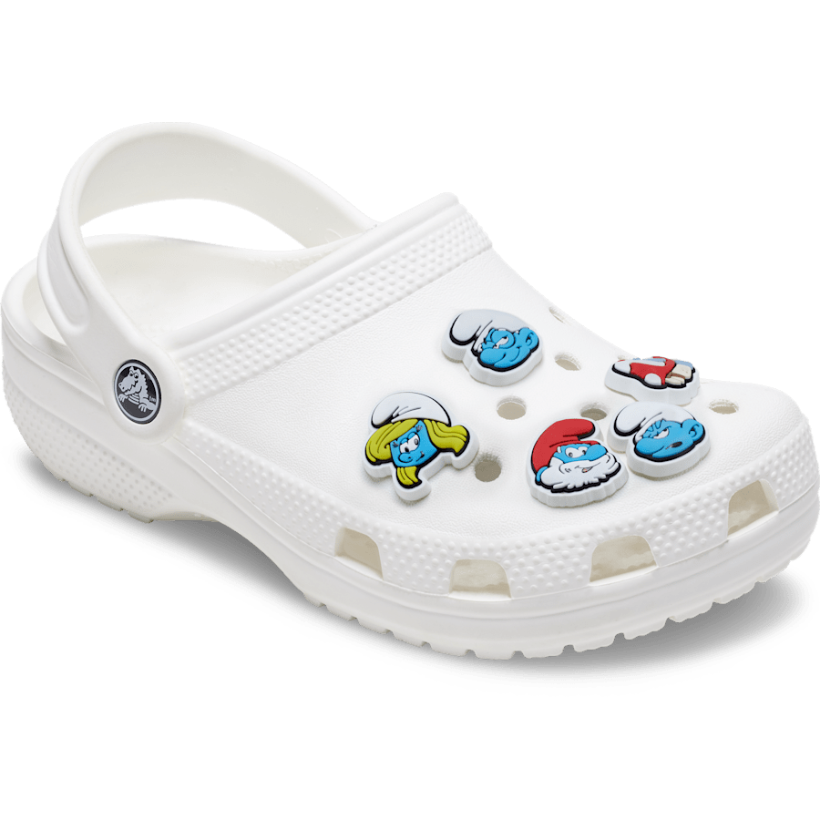 Crocs - Smurfs 5 Pack Jibbitz™ charms for Women|Men|Kids|Jibbitz™ Charms