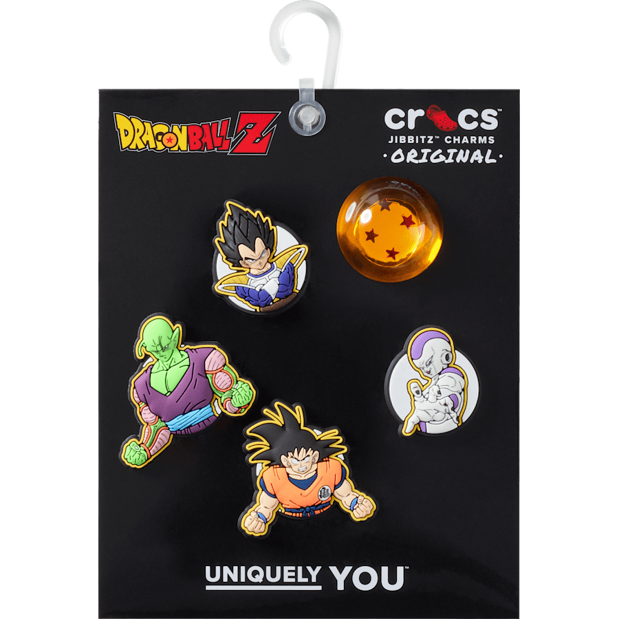 Crocs - Dragon Ball Z 5 Pack Jibbitz™ charms for Women|Men|Kids|Jibbitz™ Charms