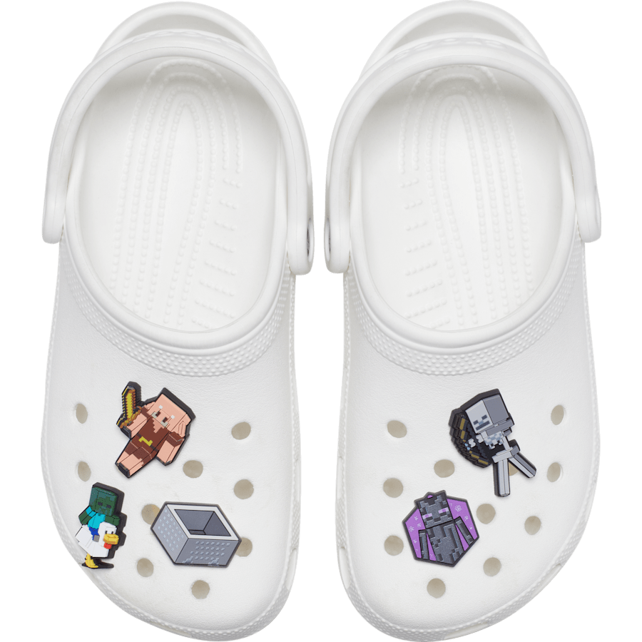 Crocs - Minecraft 5 Pack Jibbitz™ charms for Women|Men|Kids|Jibbitz™ Charms