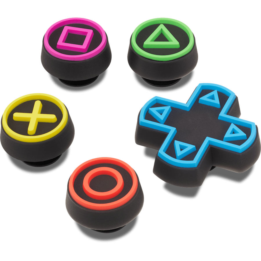 Crocs - Game Controller 5 Pack Jibbitz™ charms for Women|Men|Jibbitz™ Charms