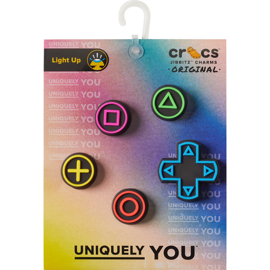 Crocs - Game Controller 5 Pack Jibbitz™ charms for Women|Men|Jibbitz™ Charms