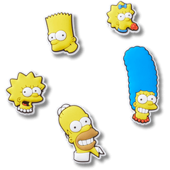 Crocs - The Simpsons 5 Pack Jibbitz™ charms for Women|Men|Kids|Jibbitz™ Charms