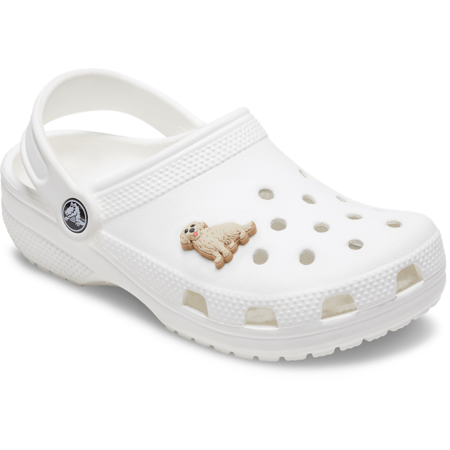 Crocs - b'Golden Retriever Puppy Jibbitz Shoe Charm' for Women|Men|Jibbitz™ Charms