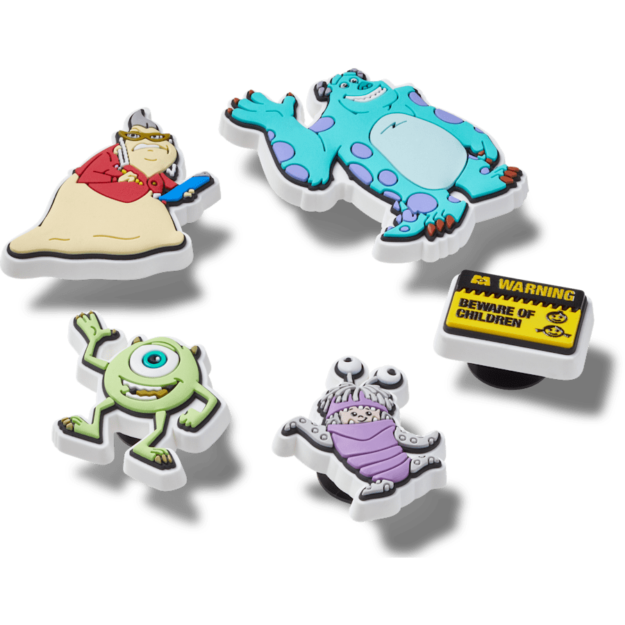 Crocs - Monsters Inc 5Pck Jibbitz™ charms for Women|Men|Kids|Jibbitz™ Charms