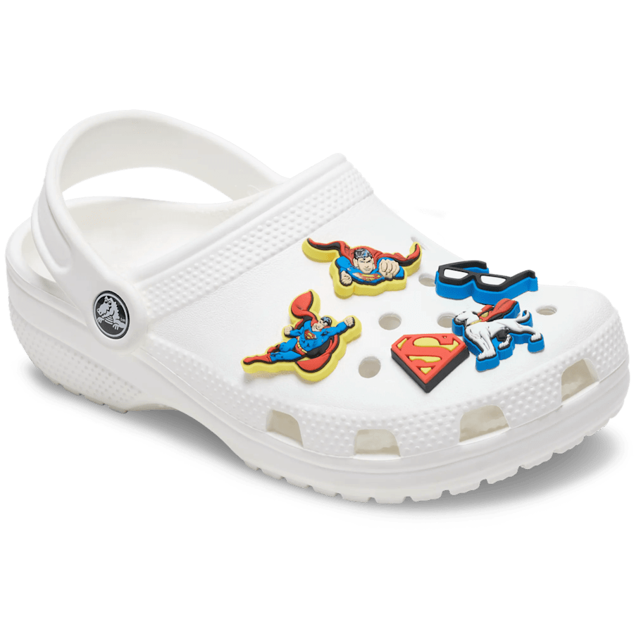 Crocs - Superman 5 Pck Jibbitz™ charms for Women|Men|Kids|Jibbitz™ Charms