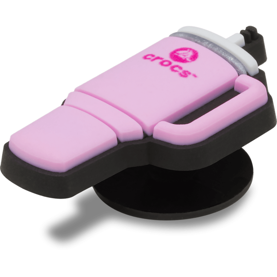 Crocs - Crocs Pink Water Bottle Jibbitz™ charms for Women|Men|Jibbitz™ Charms