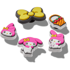 Crocs - MyMelody 5 Pack Jibbitz™ charms for Women|Men|Kids|Jibbitz™ Charms