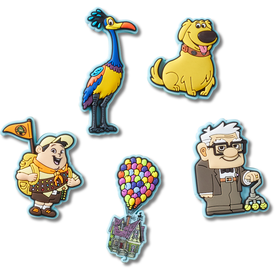 Crocs - Pixar UP 5 Pck Jibbitz™ charms for Women|Men|Kids|Jibbitz™ Charms