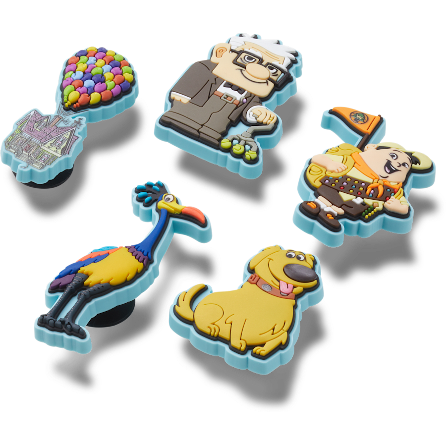 Crocs - Pixar UP 5 Pck Jibbitz™ charms for Women|Men|Kids|Jibbitz™ Charms