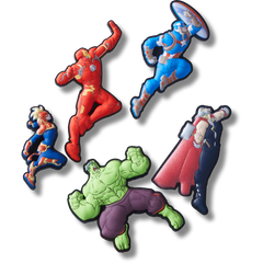 Crocs - Avengers Heroes 5PCk Jibbitz™ charms for Women|Men|Kids|Jibbitz™ Charms
