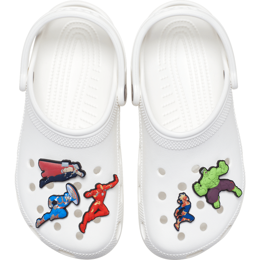 Crocs - Avengers Heroes 5PCk Jibbitz™ charms for Women|Men|Kids|Jibbitz™ Charms