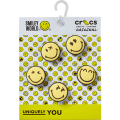 Crocs - Smileyworld 5Pck Jibbitz™ charms for Women|Men|Jibbitz™ Charms