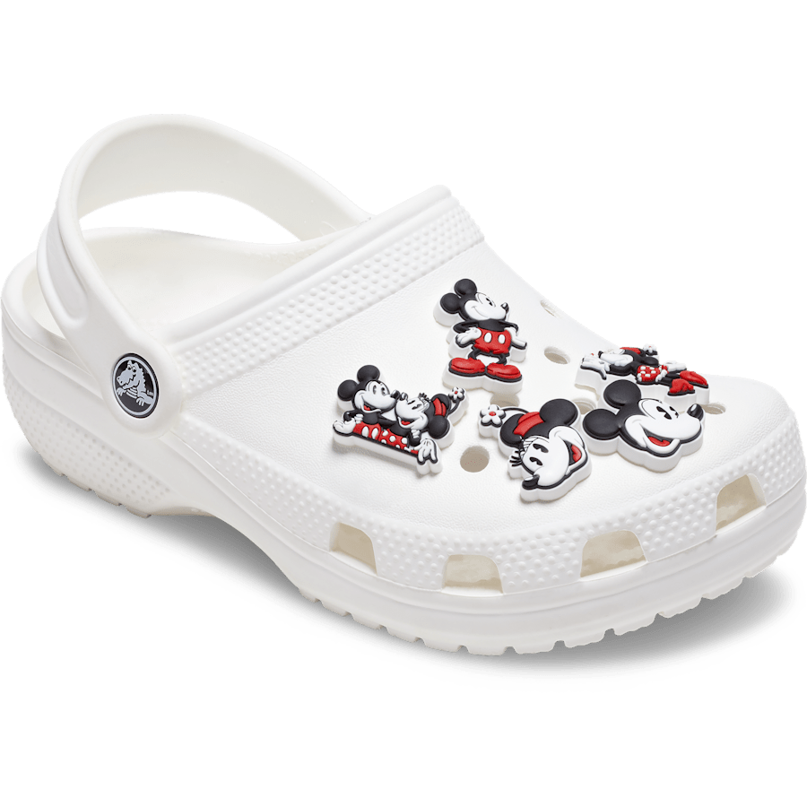 Crocs - Mickey and Minnie PVC 5 Pack Jibbitz™ charms for Women|Men|Kids|Jibbitz™ Charms