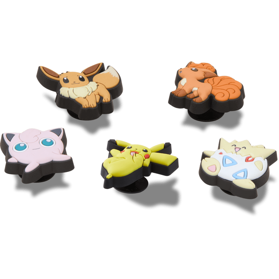 Crocs - Pokemon Character 5 Pck Jibbitz™ charms for Women|Men|Jibbitz™ Charms
