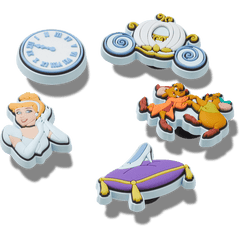 Crocs - Cinderella 5 Pack Jibbitz™ charms for Women|Men|Kids|Jibbitz™ Charms