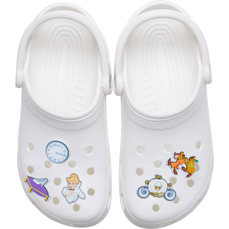 Crocs - Cinderella 5 Pack Jibbitz™ charms for Women|Men|Kids|Jibbitz™ Charms