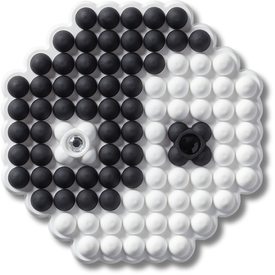 Crocs - Beaded Ying and Yang Jibbitz™ charms for Women|Men|Jibbitz™ Charms