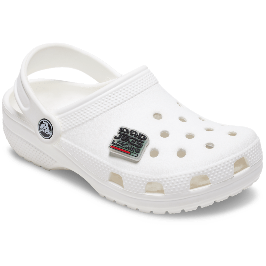 Crocs - Dad Jokes Loading Jibbitz™ charms for Women|Men|Jibbitz™ Charms
