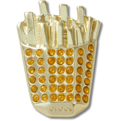 Crocs - Gold French Fries Jibbitz™ charms for Women|Men|Jibbitz™ Charms