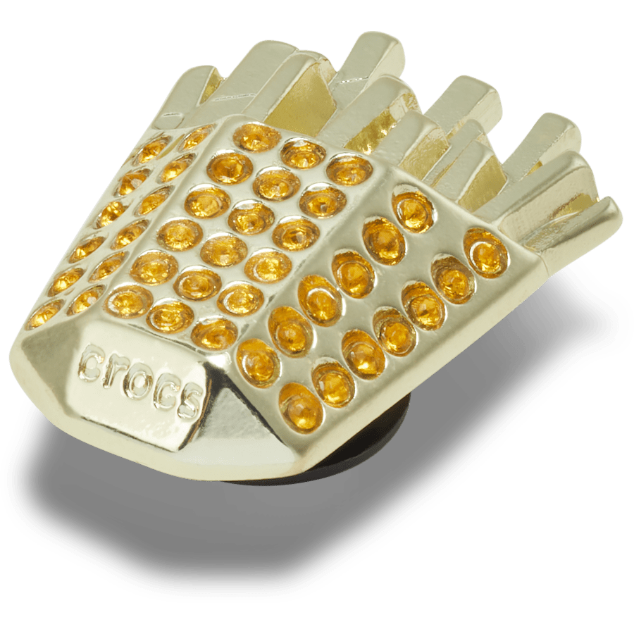 Crocs - Gold French Fries Jibbitz™ charms for Women|Men|Jibbitz™ Charms