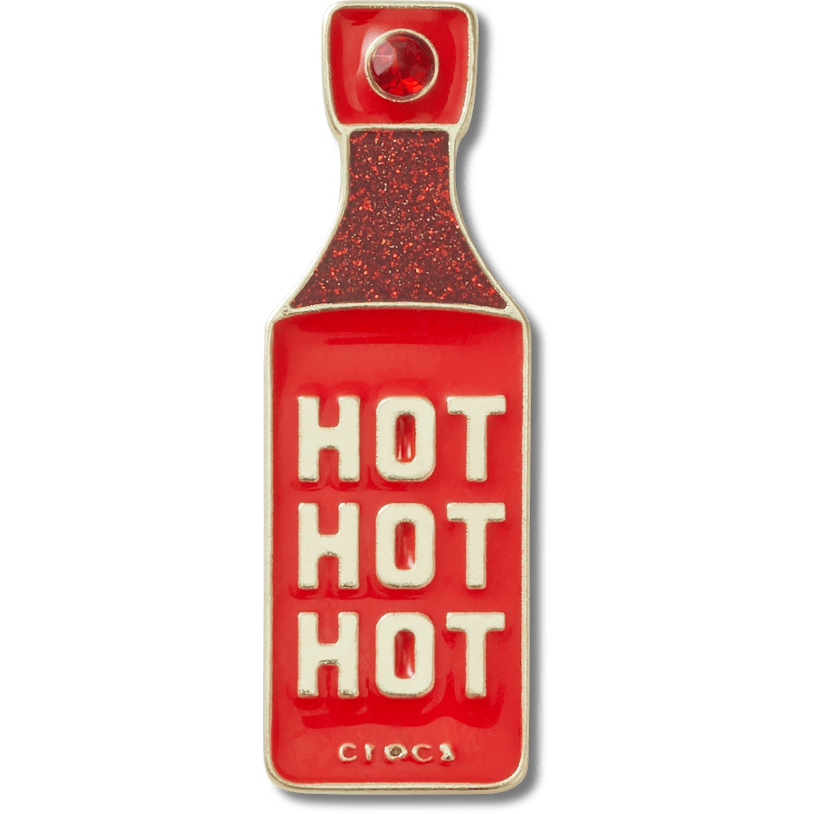 Crocs - Gold Hot Hot Hot Sauce Jibbitz™ charms for Women|Men|Jibbitz™ Charms