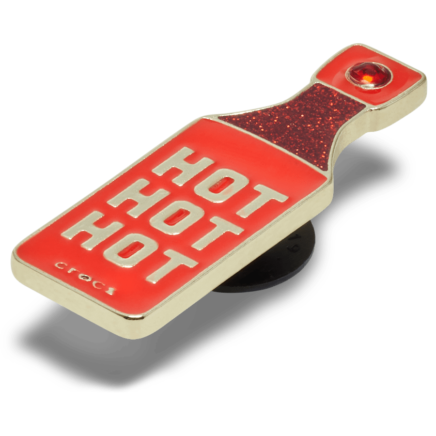 Crocs - Gold Hot Hot Hot Sauce Jibbitz™ charms for Women|Men|Jibbitz™ Charms