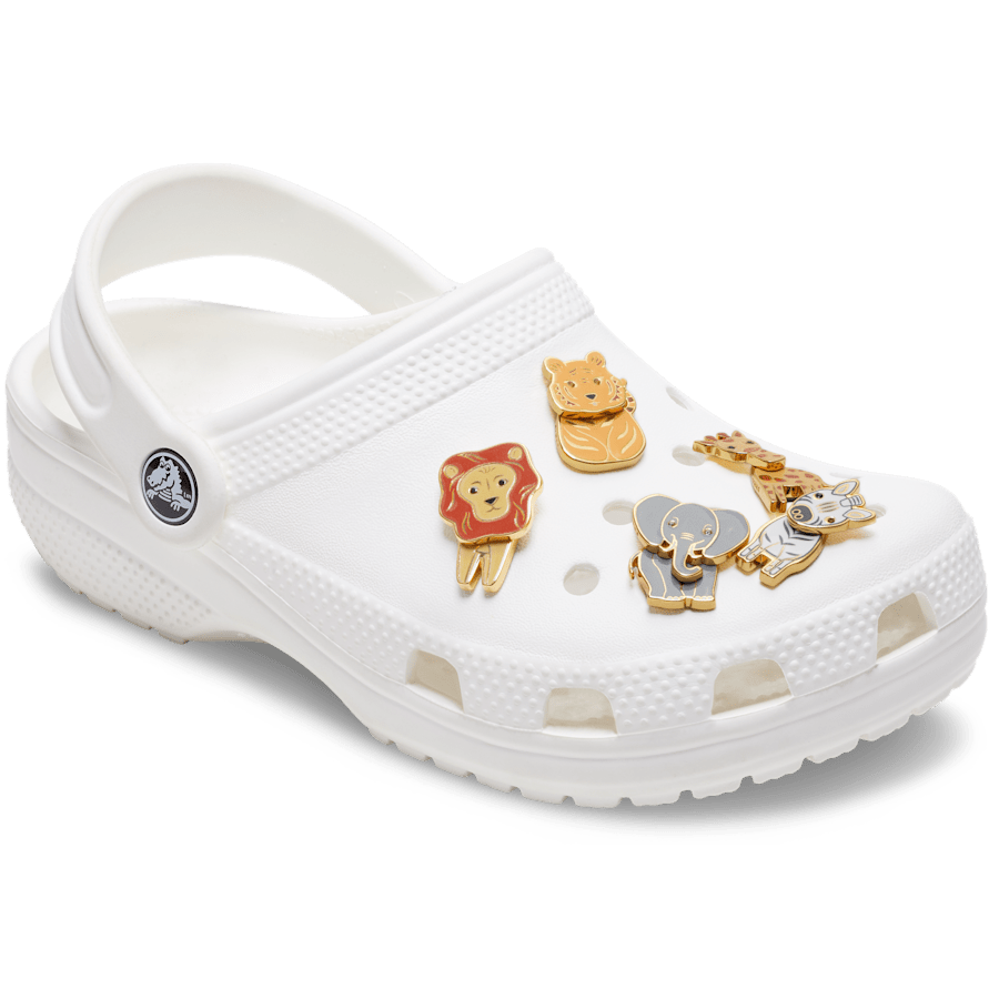 Crocs - Enamel Safari 5 Pack Jibbitz™ charms for Women|Men|Jibbitz™ Charms