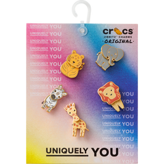 Crocs - Enamel Safari 5 Pack Jibbitz™ charms for Women|Men|Jibbitz™ Charms