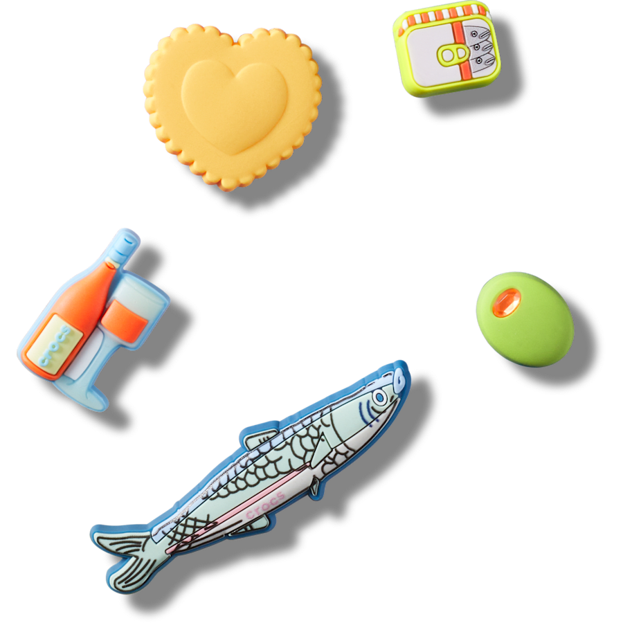 Crocs - Ciao Bella 5 Pack Jibbitz™ charms for Women|Men|Jibbitz™ Charms