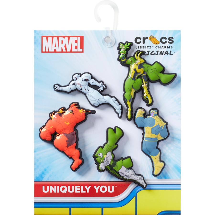 Crocs - Avengers Villains 5Pck Jibbitz™ charms for Women|Men|Kids|Jibbitz™ Charms