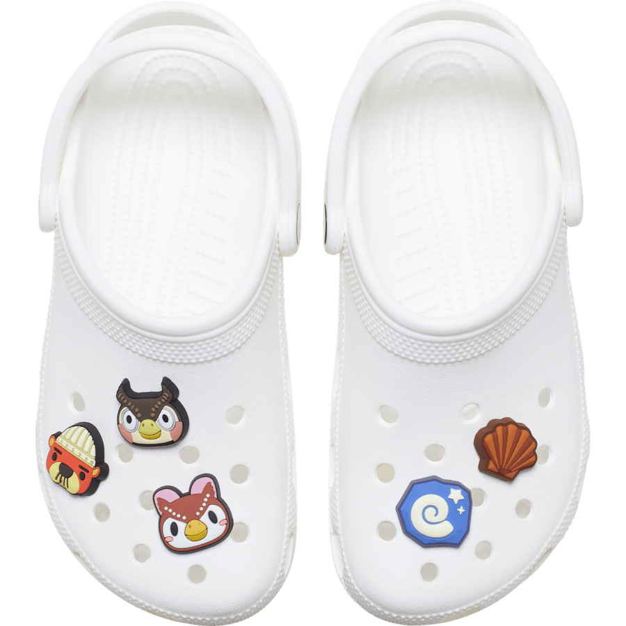 Crocs - Animal Crossing Collector 5 Pack Jibbitz™ charms for Women|Men|Kids|Jibbitz™ Charms