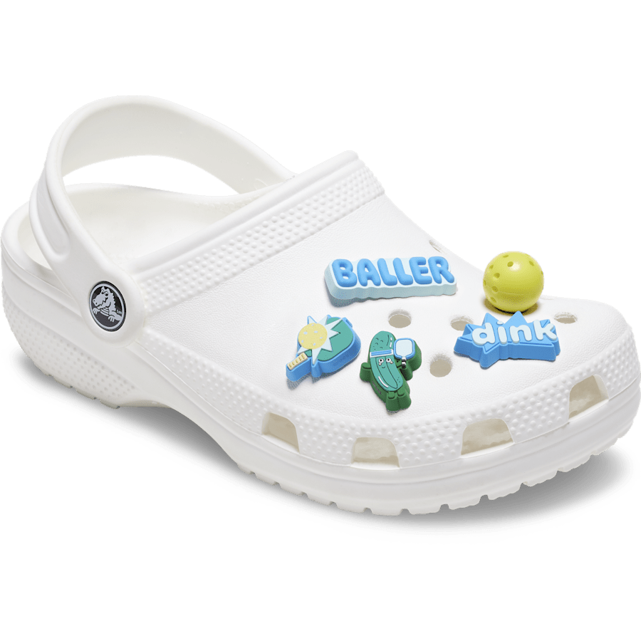 Crocs - Pickle Ball 5 Pack Jibbitz™ charms for Women|Men|Jibbitz™ Charms