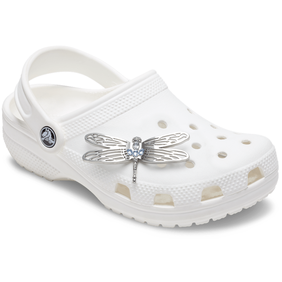 Crocs - Silver Dragonfly Jibbitz™ charms for Women|Men|Jibbitz™ Charms