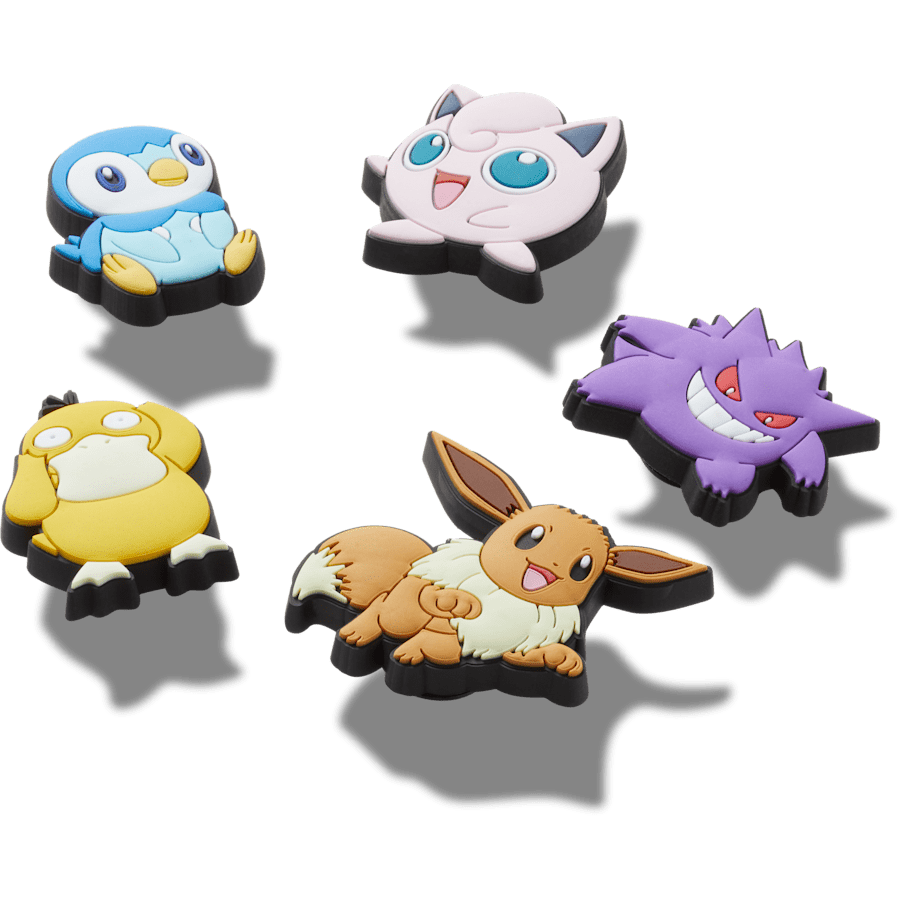 Crocs - Pokemon Assrtd 5 Pck Jibbitz™ charms for Women|Men|Jibbitz™ Charms