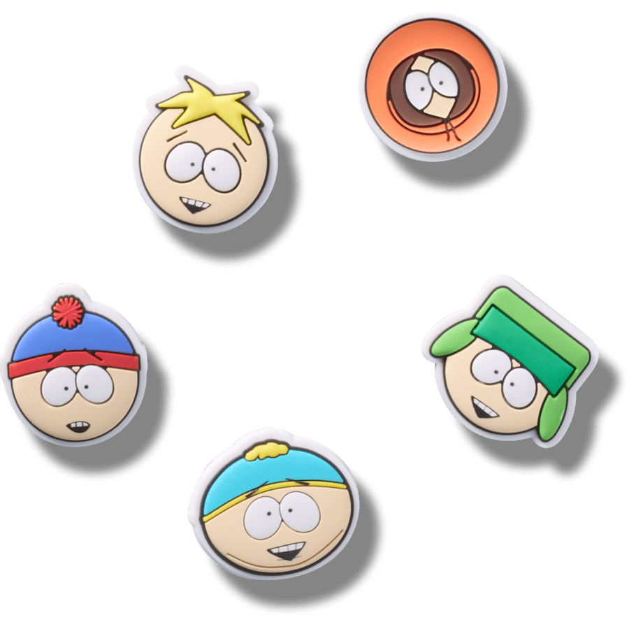 Crocs - South Park 5 Pack Jibbitz Shoe Charm for Women|Men|Kids|Jibbitz™ Charms