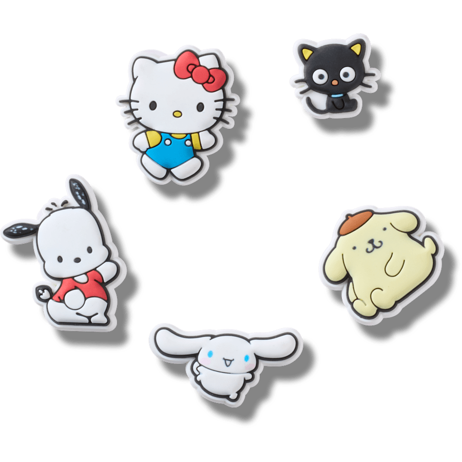 Crocs - HK Friends 5 Pack Jibbitz™ charms for Women|Men|Kids|Jibbitz™ Charms