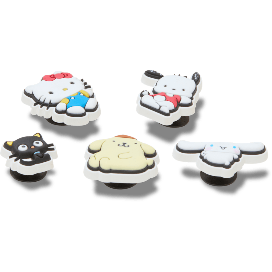 Crocs - HK Friends 5 Pack Jibbitz™ charms for Women|Men|Kids|Jibbitz™ Charms
