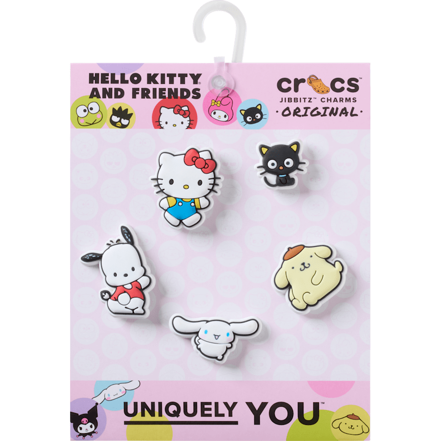 Crocs - HK Friends 5 Pack Jibbitz™ charms for Women|Men|Kids|Jibbitz™ Charms