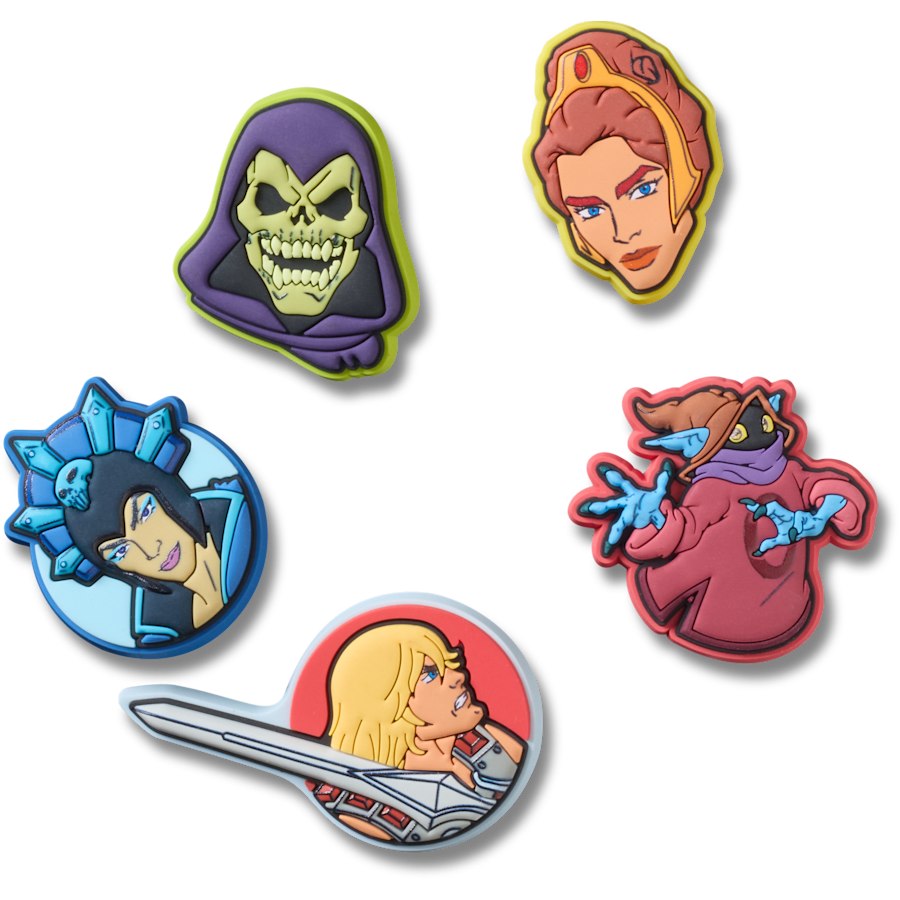 Crocs - Masters Universe 5Pack Jibbitz™ charms for Women|Men|Jibbitz™ Charms
