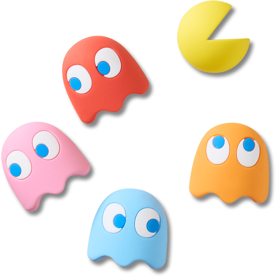 Crocs - Pacman II 5 Pack Jibbitz™ charms for Women|Men|Kids|Jibbitz™ Charms