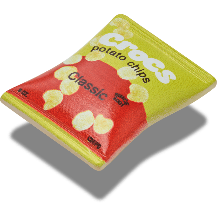 Crocs - Yellow Red Chip Bag Jibbitz™ charms for Women|Men|Jibbitz™ Charms
