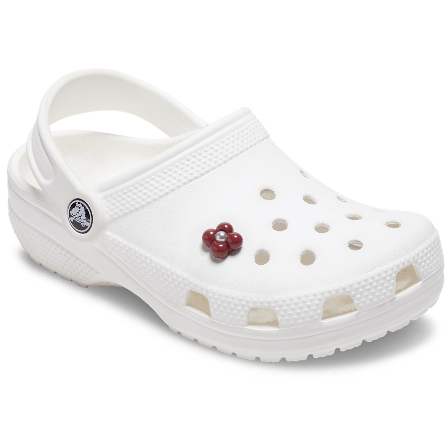 Crocs - Expressive Floral Maroon Jibbitz™ charms for Women|Men|Jibbitz™ Charms