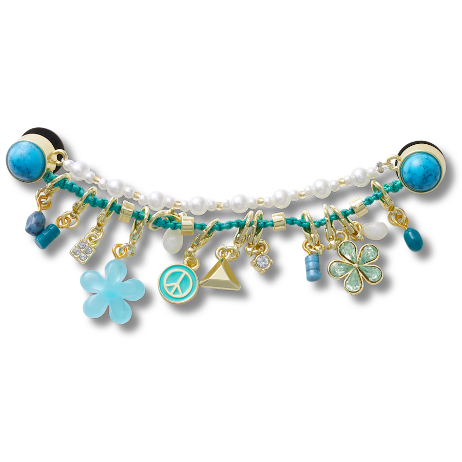 Crocs - Blue Adjustable Charm Chain Jibbitz™ charms for Women|Men|Kids|Jibbitz™ Charms
