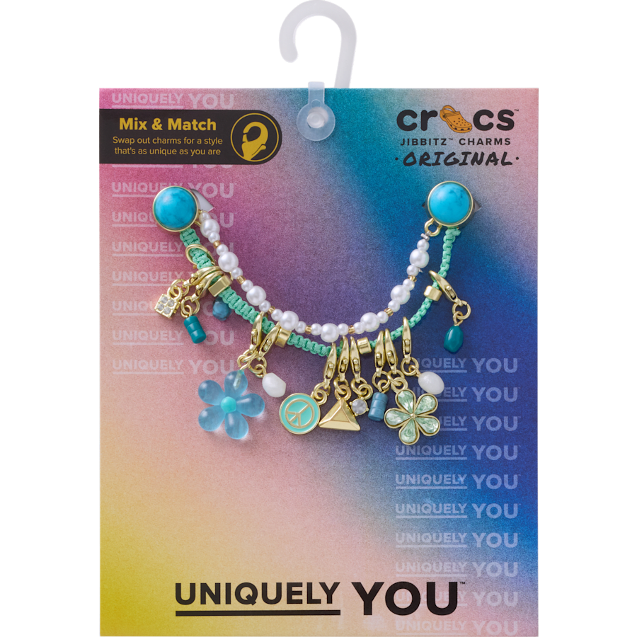 Crocs - Blue Adjustable Charm Chain Jibbitz™ charms for Women|Men|Kids|Jibbitz™ Charms
