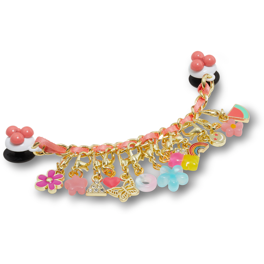 Crocs - Pink Adjustable Charm Chain Jibbitz™ charms for Women|Men|Kids|Jibbitz™ Charms