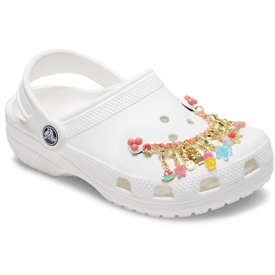 Crocs - Pink Adjustable Charm Chain Jibbitz™ charms for Women|Men|Kids|Jibbitz™ Charms